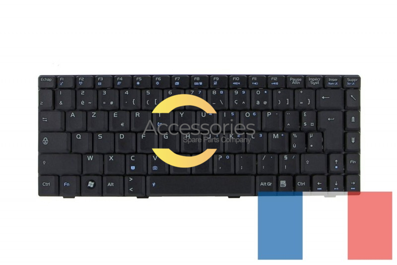 Clavier AZERTY noir de PC portable Asus