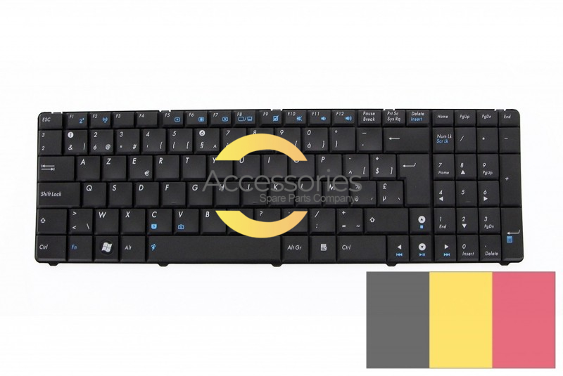 Asus Black Belgian AZERTY keyboard