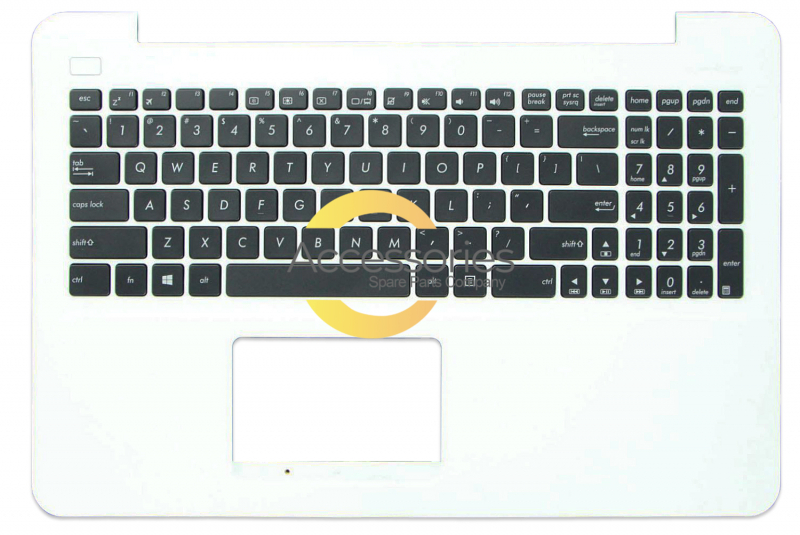 Asus White US QWERTY keyboard
