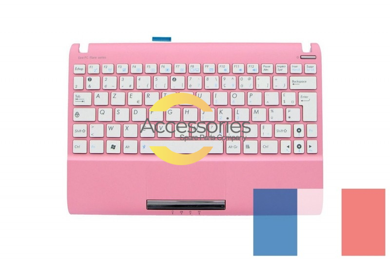 Clavier AZERTY rose clair Asus