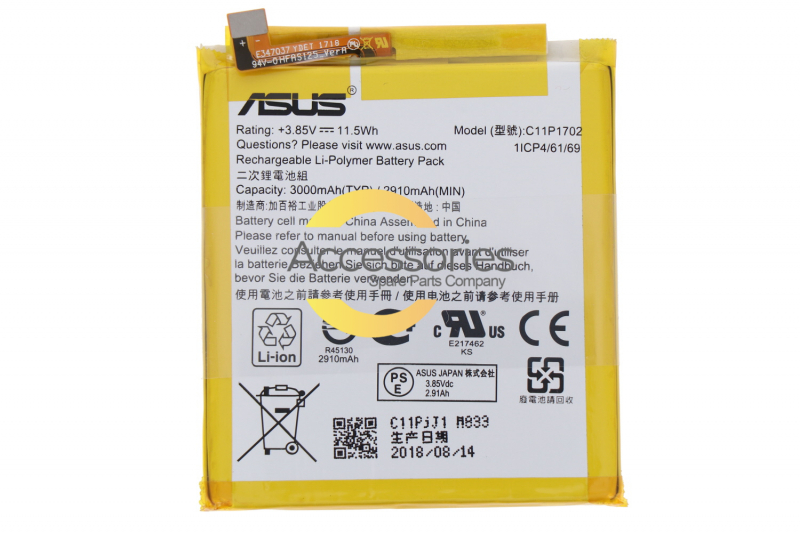 Batterie C11P1616 ZenFone V Asus