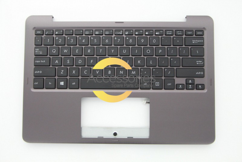 Clavier gris QWERTY américain de PC portable Asus