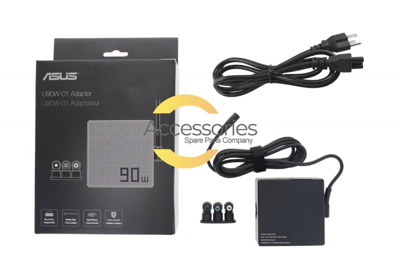 Chargeur multi embouts 90W Asus (boite)