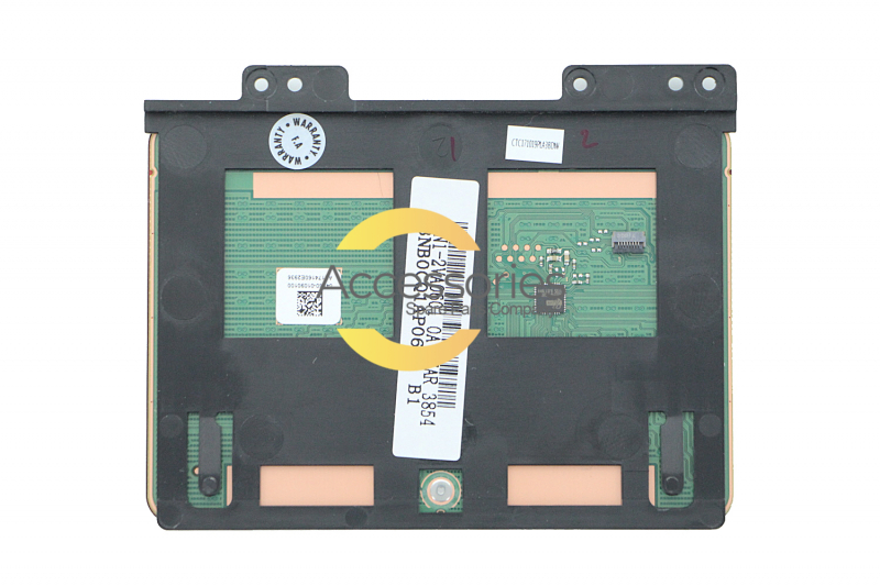 Touchpad module noir et roug