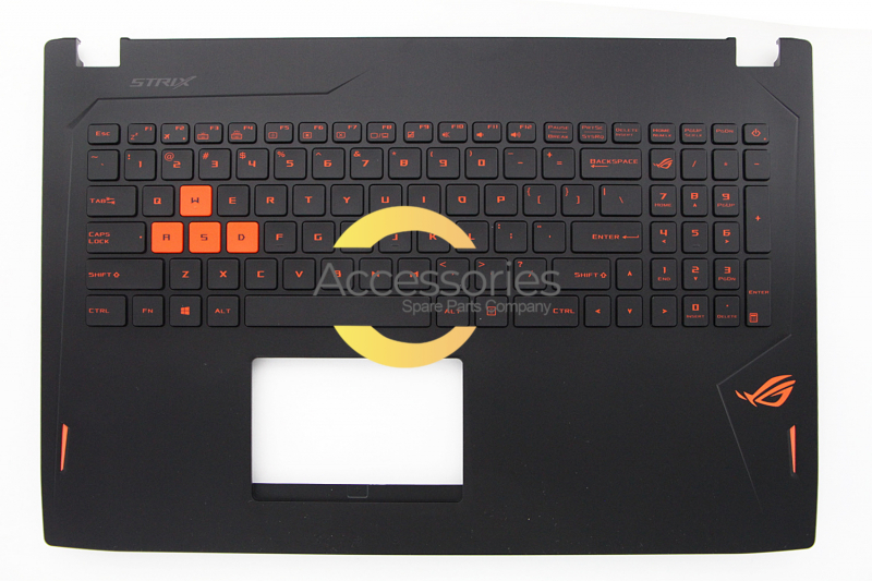 Asus Black backlit QWERTY keyboard