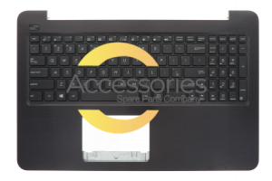 Clavier noir QWERTY Américain de PC portable Asus