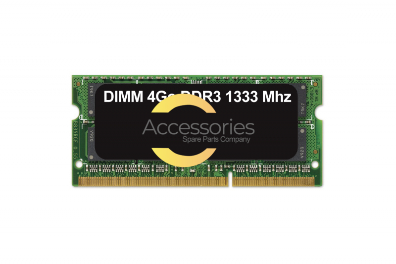 Barrette mémoire DIMM 4Go DDR3 1333 Mhz Asus