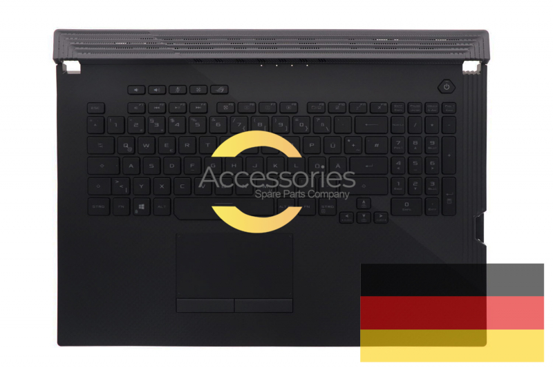 Asus Black backlit German keyboard