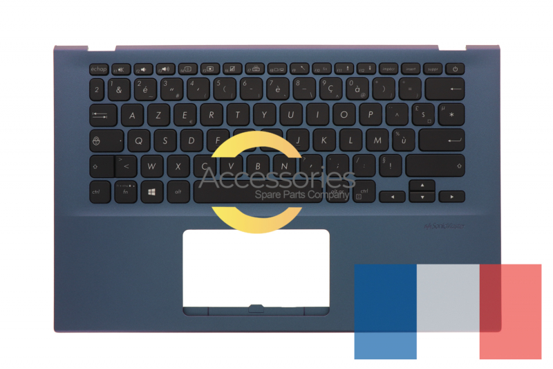 Asus Blue backlit French AZERTY keyboard