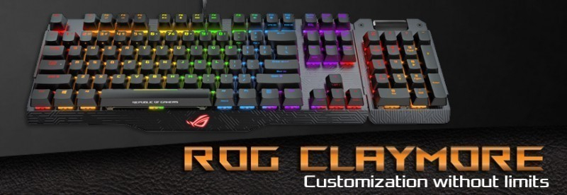 Clavier ROG Claymore