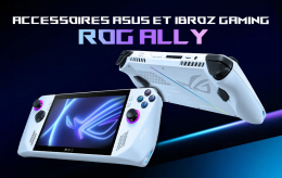 Accessoires Asus et Ibroz Gaming pour ROG ALLY