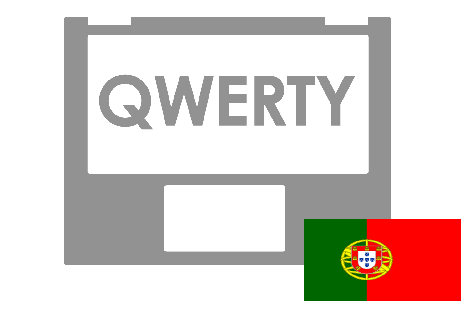 Clavier rétroéclairé argenté QWERTY portugais Asus